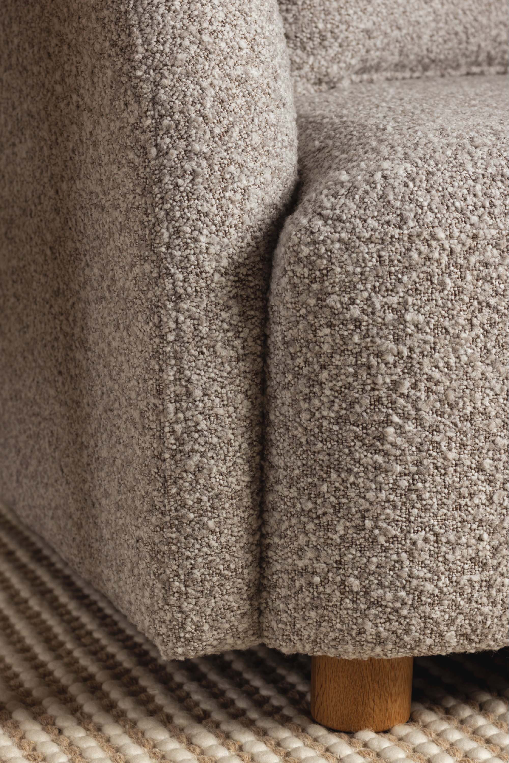 Arc Sofa 3 Seat - Pumice