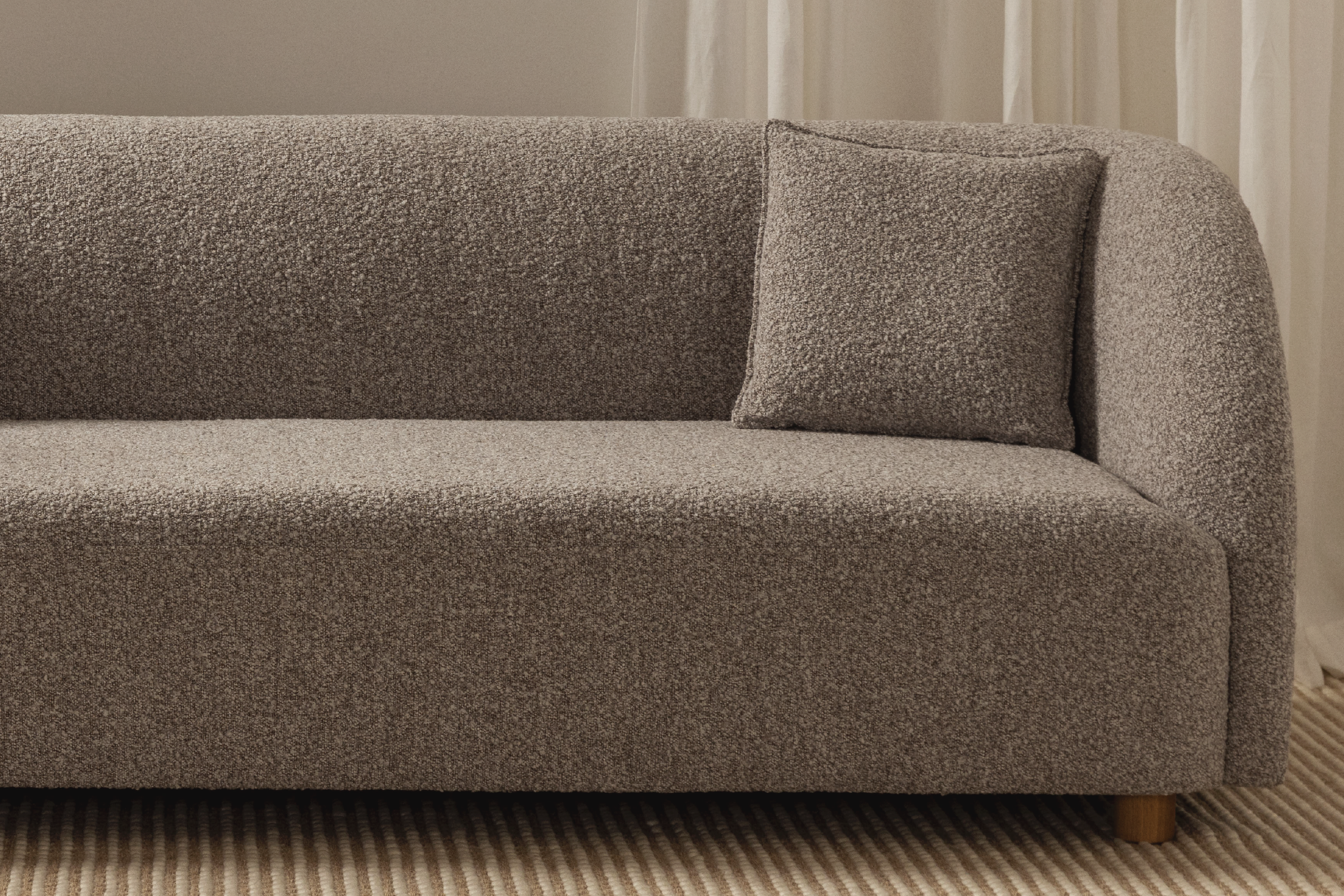 Arc Sofa 3 Seat - Pumice