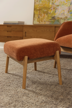Arna Foot Stool - Rust