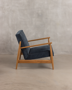 Arna Lounge Chair - Baltic Blue