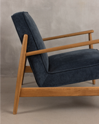 Arna Lounge Chair - Baltic Blue