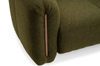Kurva Sofa 3 Seat - Moss