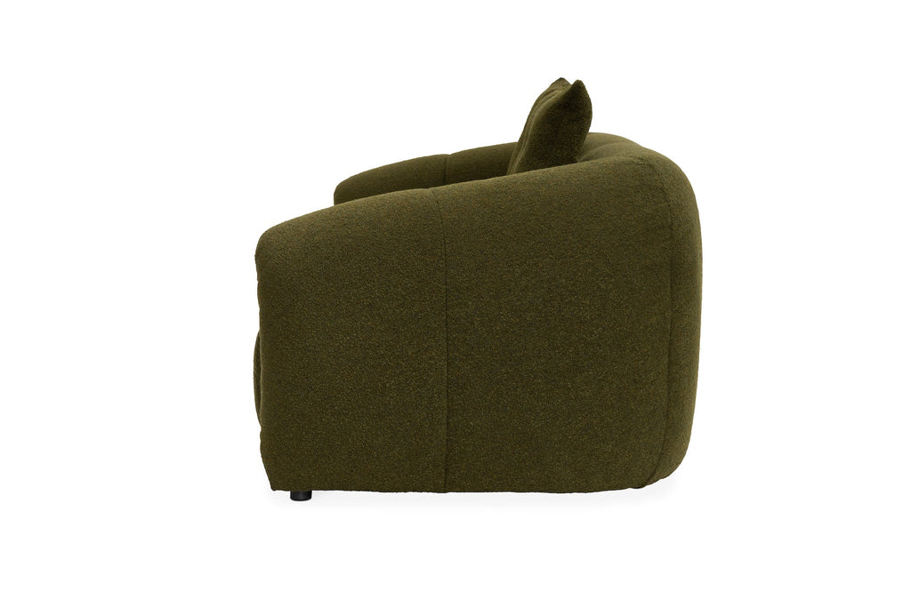 Kurva Sofa 3 Seat - Moss