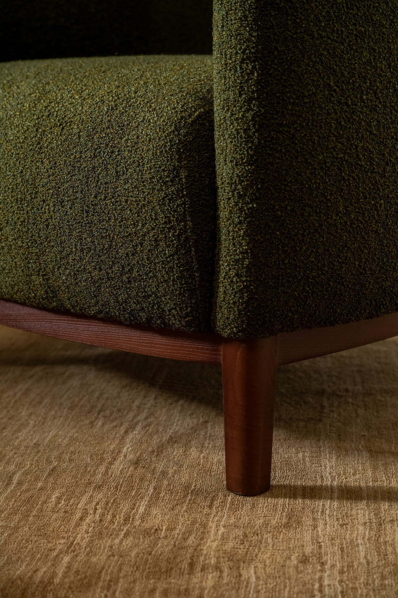 Snug Lounge Chair - Moss