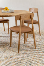 Forest 03 Dining Chair - Cognac Leather