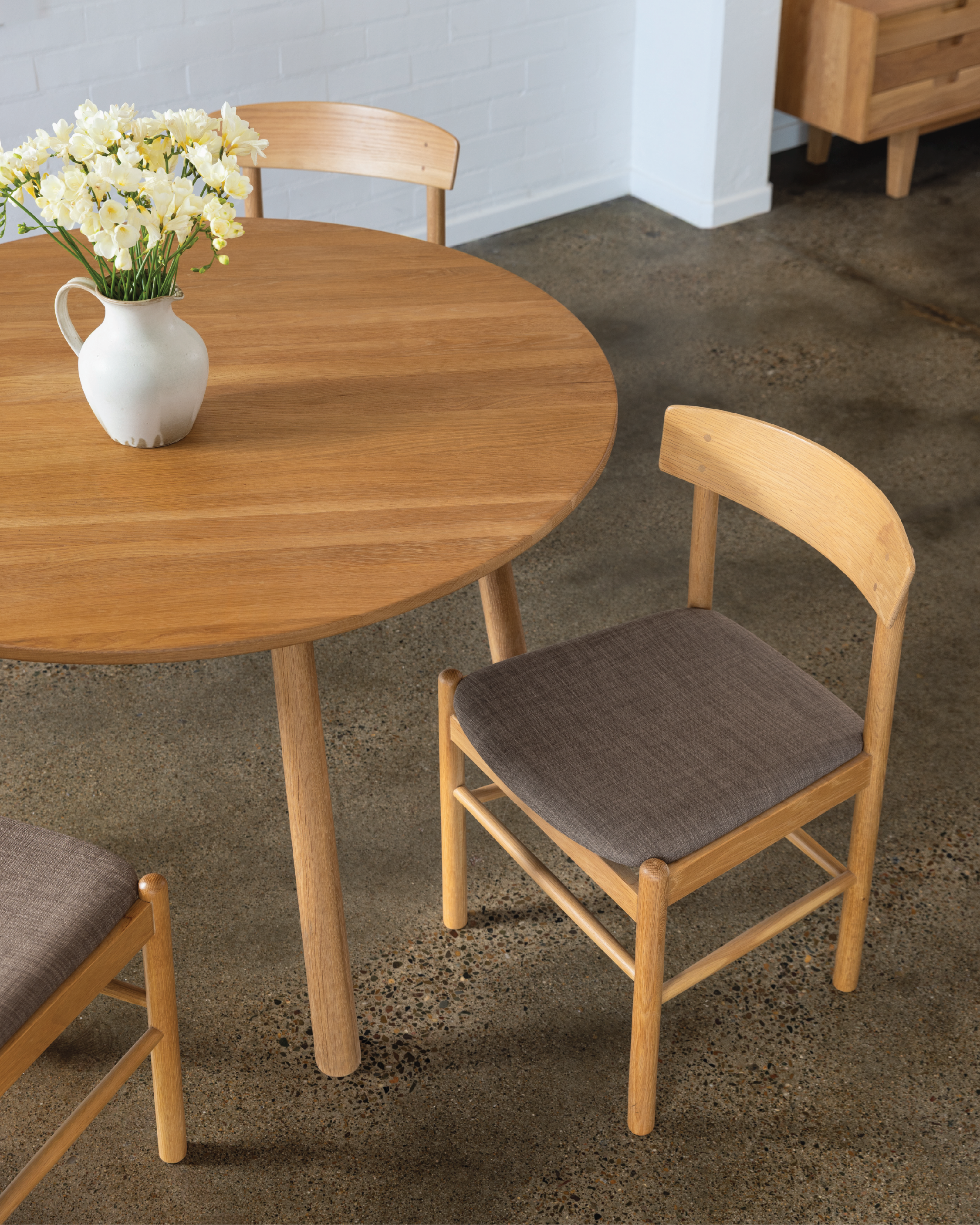 Forest 02 Oak Dining Chair - Mocha
