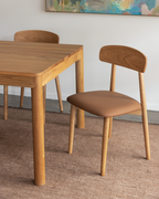 Forest 03 Dining Chair - Cognac Leather