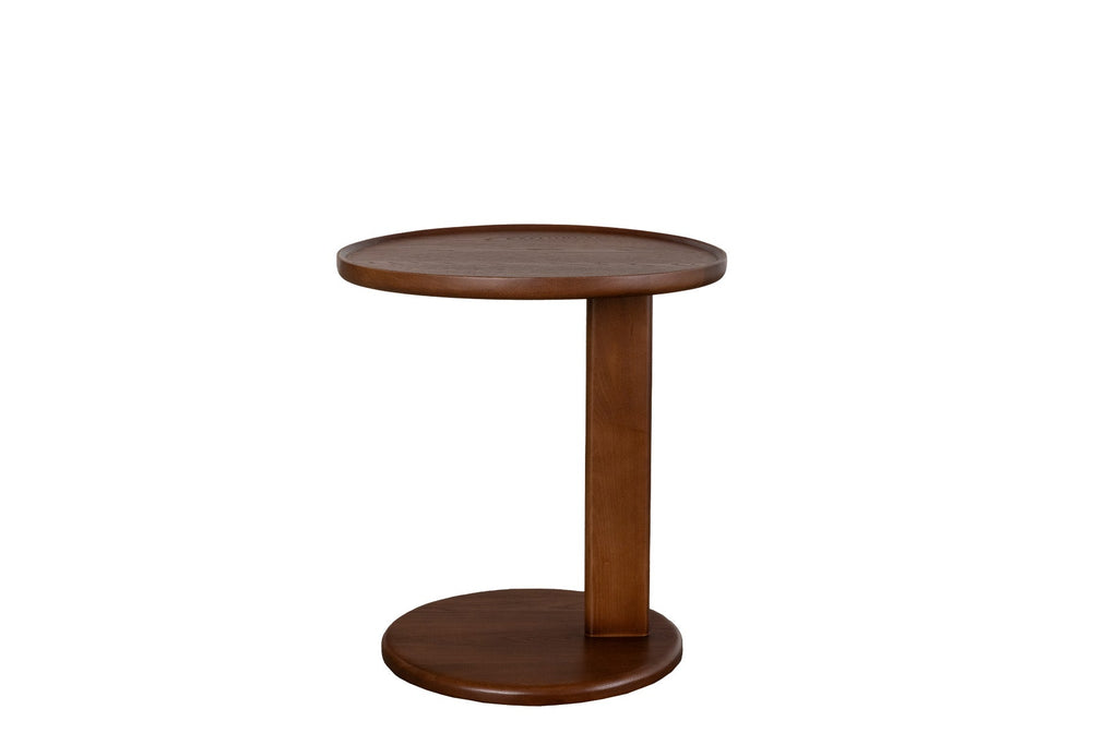 Forma Elm Walnut Side Table
