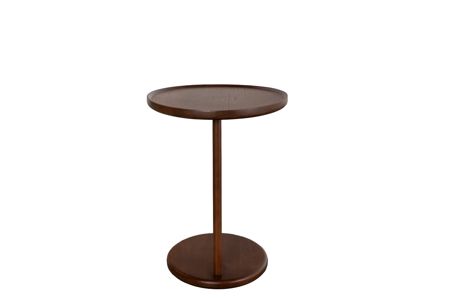 Forma Elm Walnut Side Table