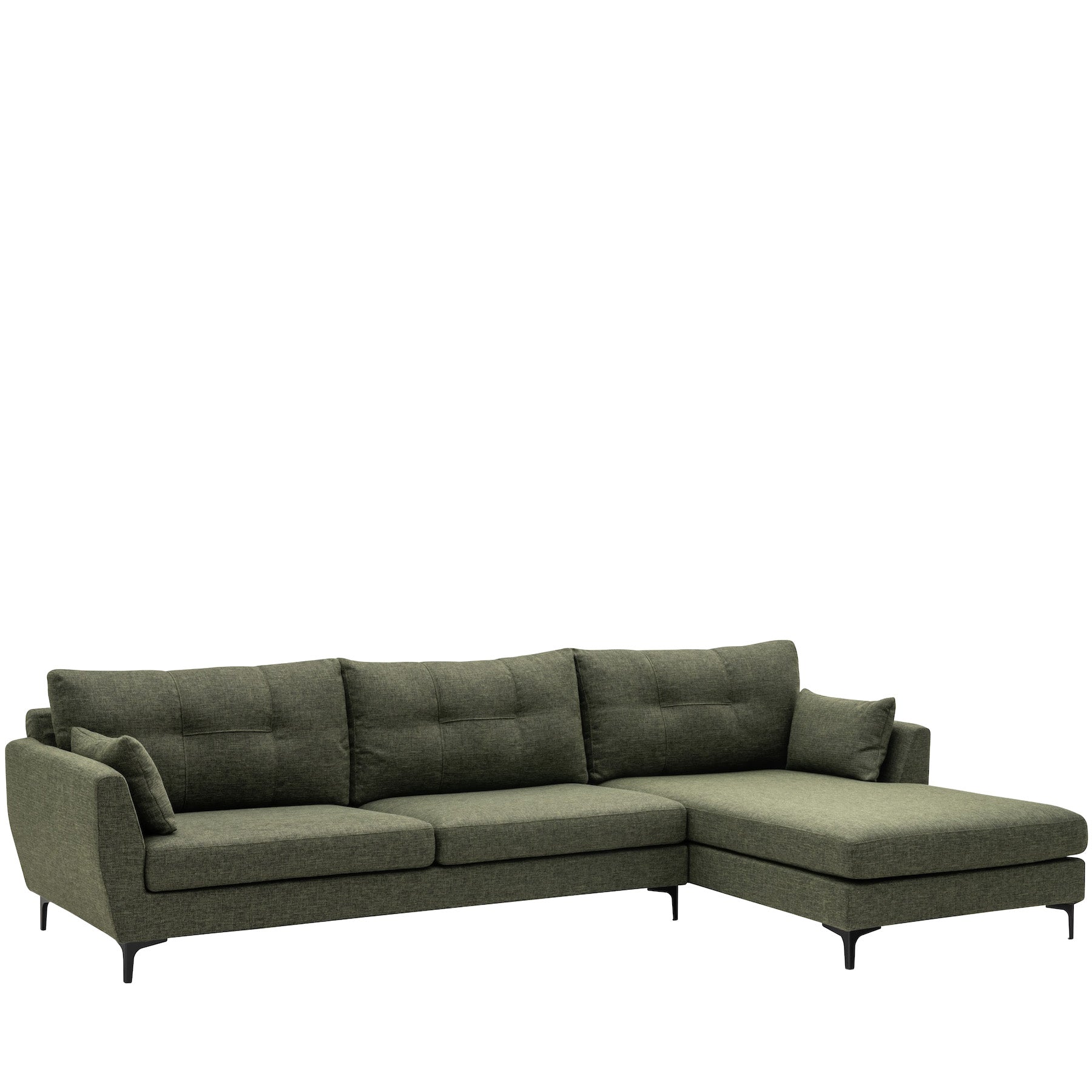Halmstad Sofa Combination Left Chaise - Forest Green - Special Order