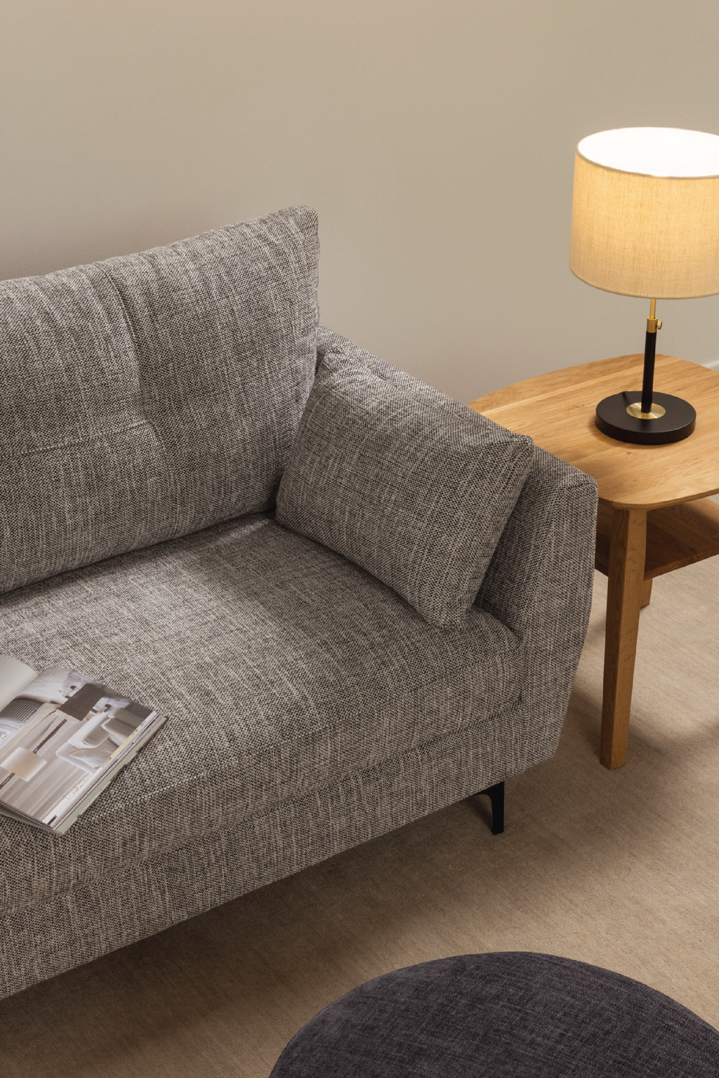 Halmstad Sofa 3 Seat - Domino