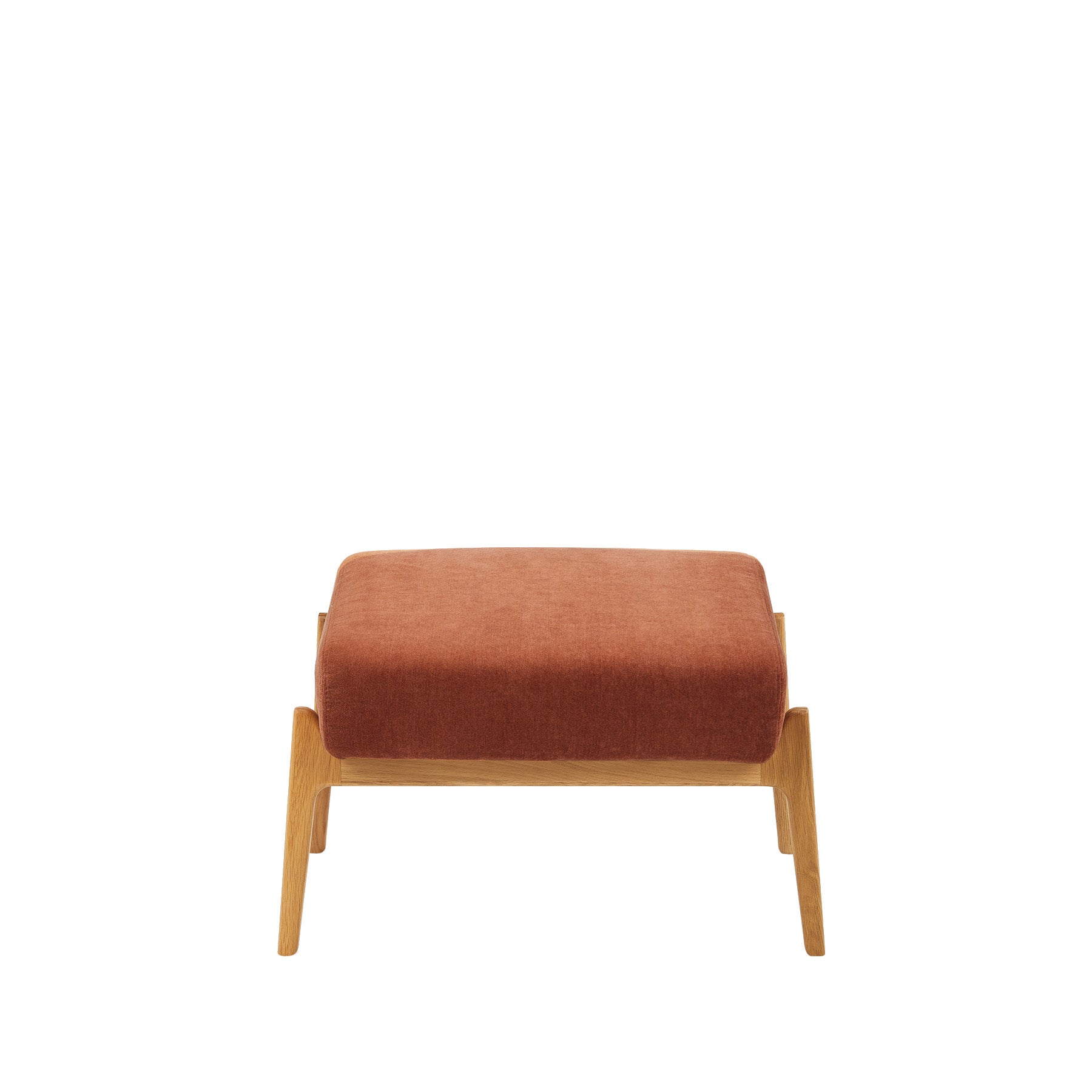 Arna Foot Stool - Rust