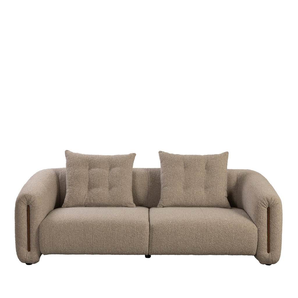 Kurva Sofa 3 Seat - Soft Truffle