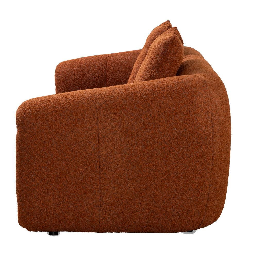 Kurva Sofa 3 Seat - Burnt Orange