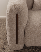 Kurva Sofa 3 Seat - Soft Truffle