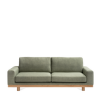 Metsa 3 Seat Sofa - Sage Green