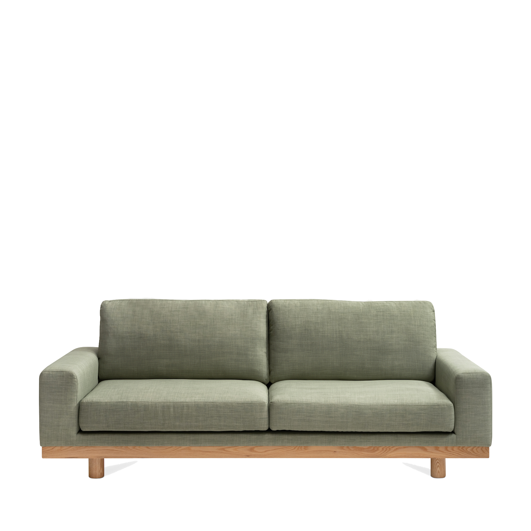 Metsa 3 Seat Sofa - Sage Green