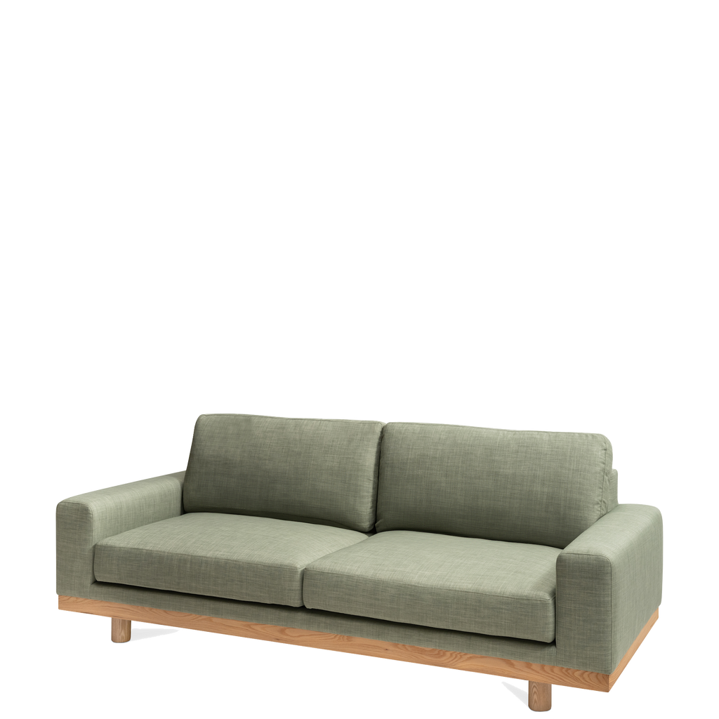 Metsa 3 Seat Sofa - Sage Green