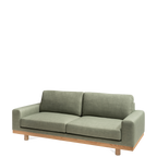 Metsa 3 Seat Sofa - Sage Green