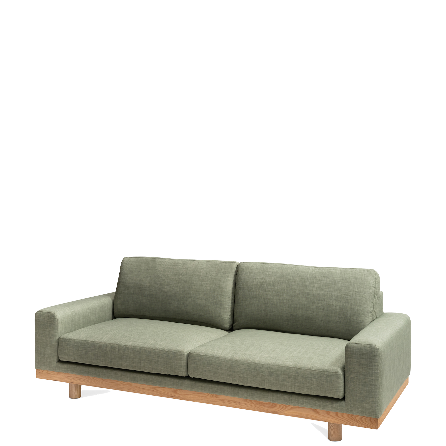 Metsa 3 Seat Sofa - Sage Green