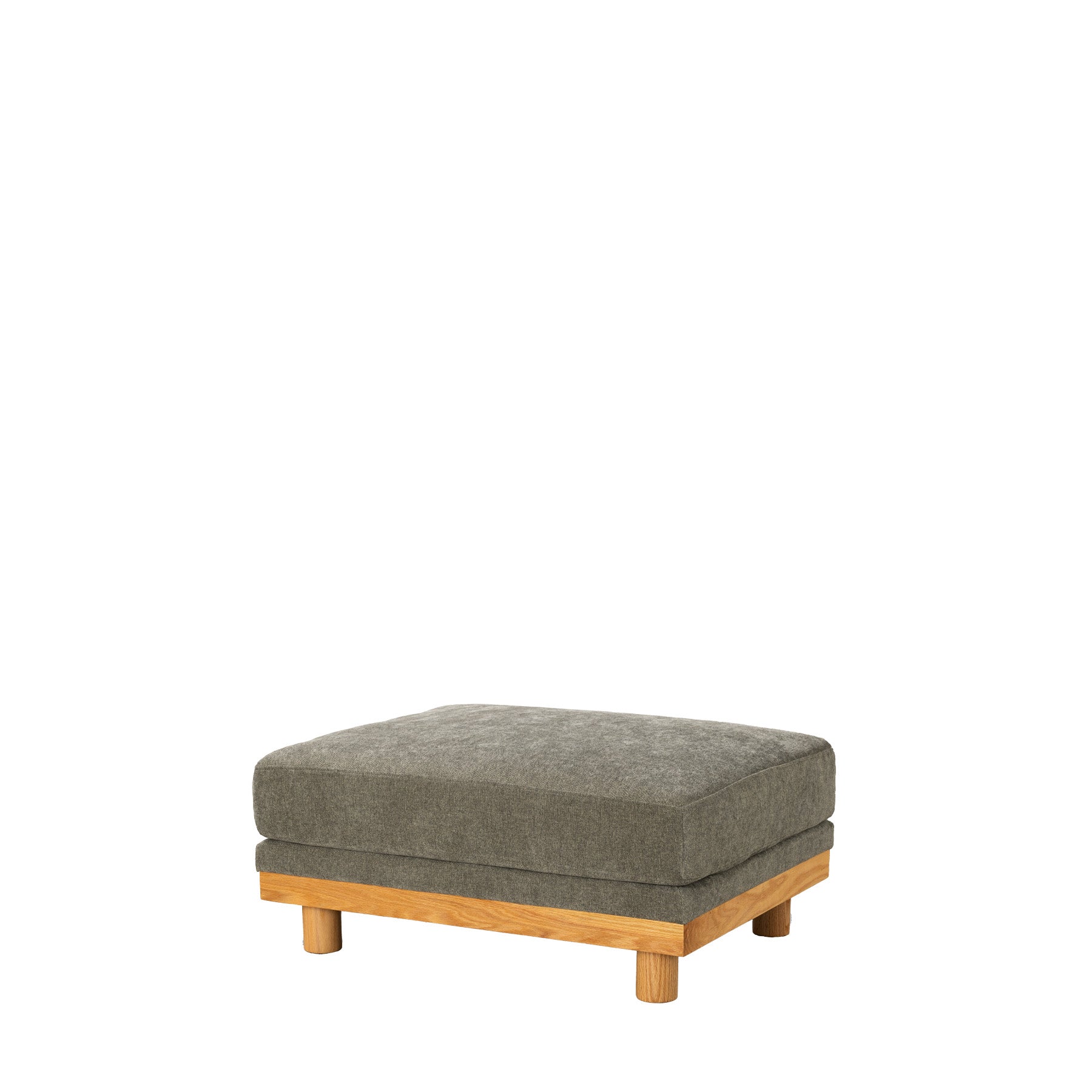 Metsa Sofa Foot Stool - Evergreen Fog