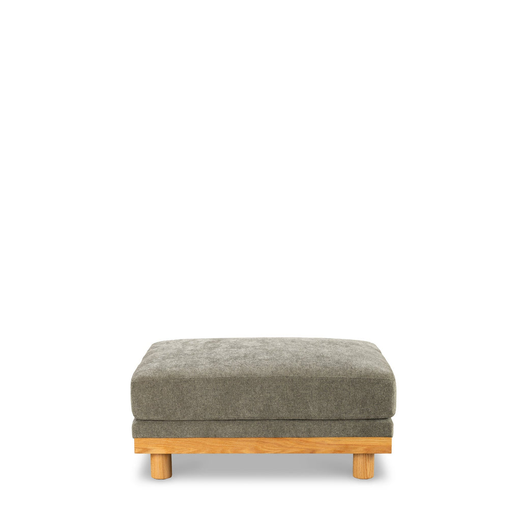Metsa Sofa Foot Stool - Evergreen Fog