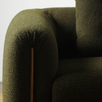 Kurva Sofa 3 Seat - Moss
