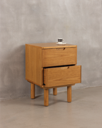 Orrma Bedside Drawers - Oak Nat