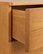 Orrma Bedside Drawers - Oak Nat