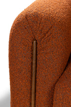 Kurva Sofa 3 Seat - Burnt Orange