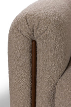 Kurva Sofa 3 Seat - Soft Truffle