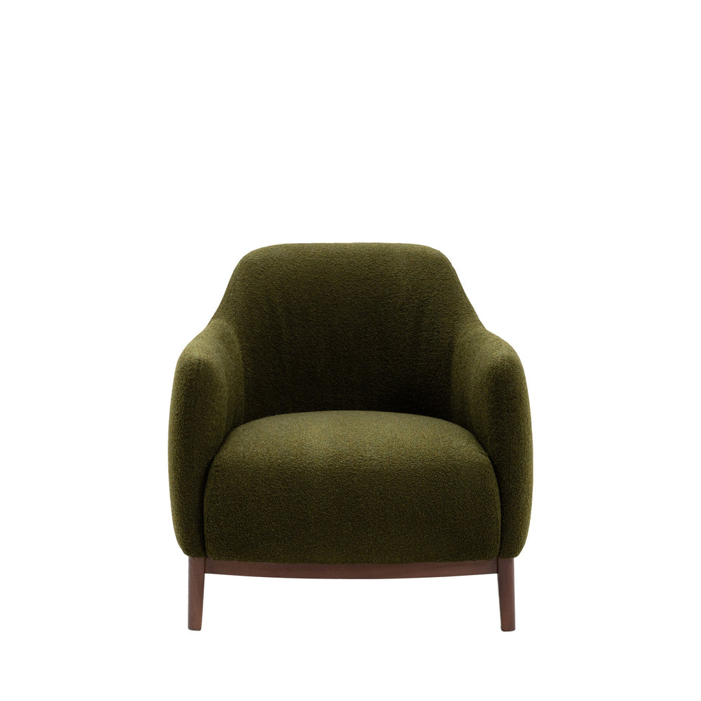 Snug Lounge Chair - Moss