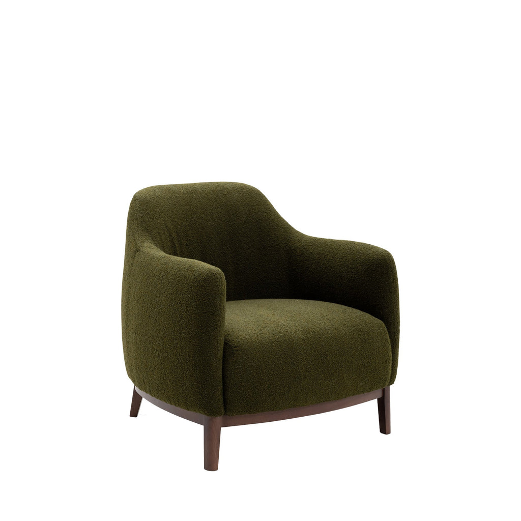 Snug Lounge Chair - Moss