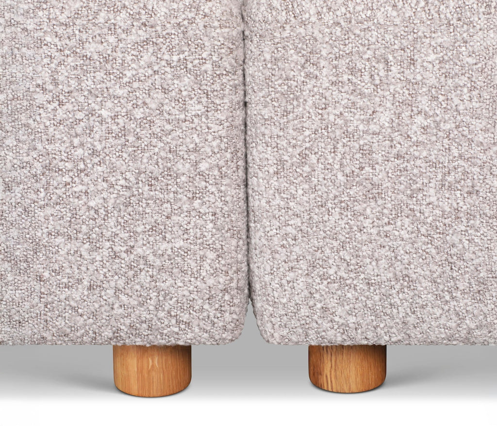 Arc Modular Sofa Right Chaise - Pumice