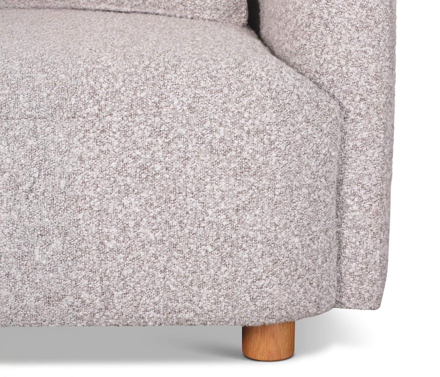 Arc Modular Sofa Right Chaise - Pumice