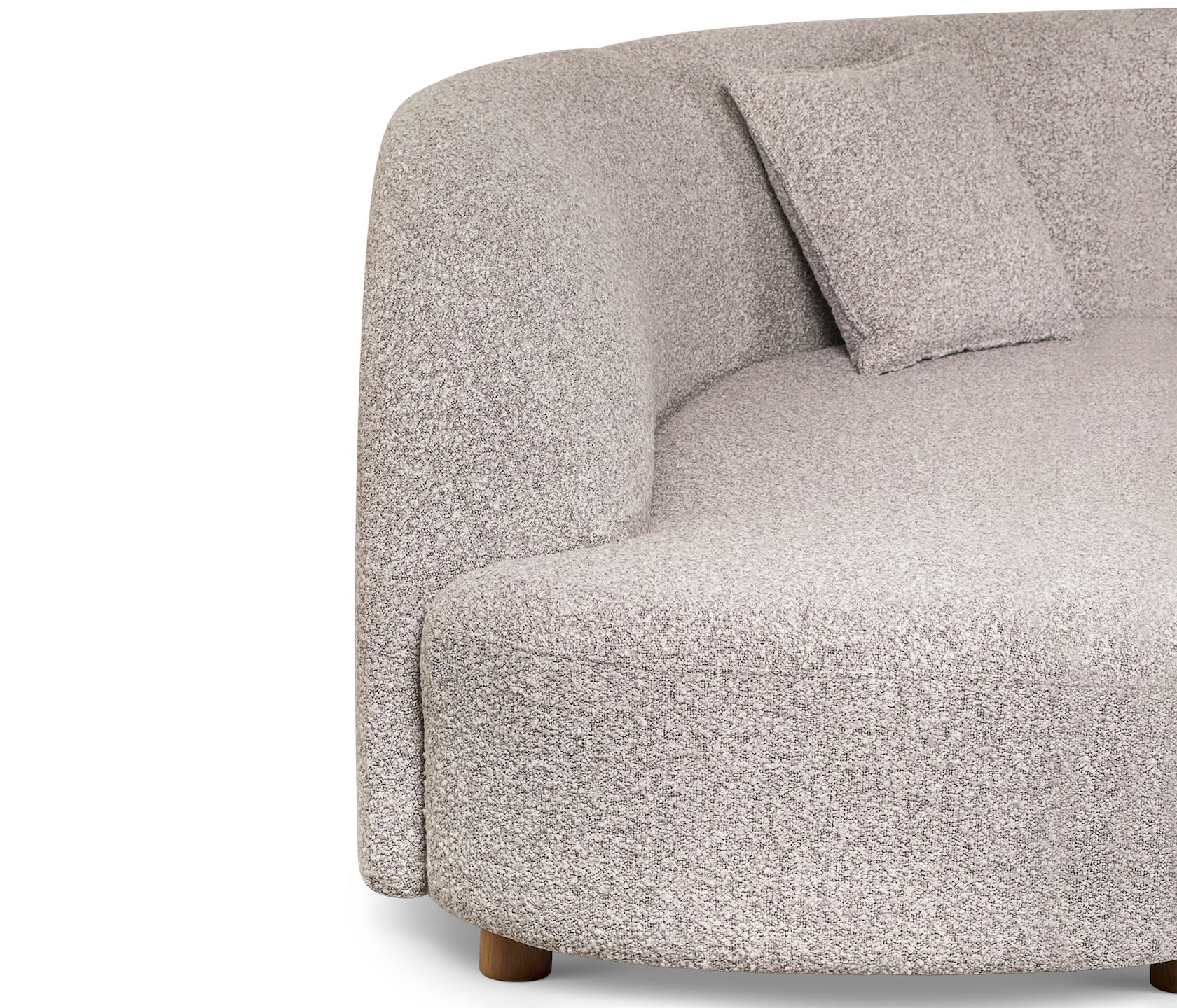 Arc Modular Sofa Right Chaise - Pumice