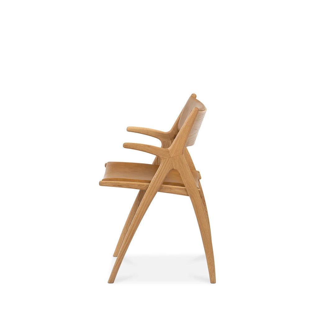 Arna 03 Dining Chair - Camel Leather