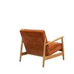 Arna Lounge Chair - Rust