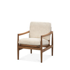 Den Armchair (Walnut Frame/Sandstone)
