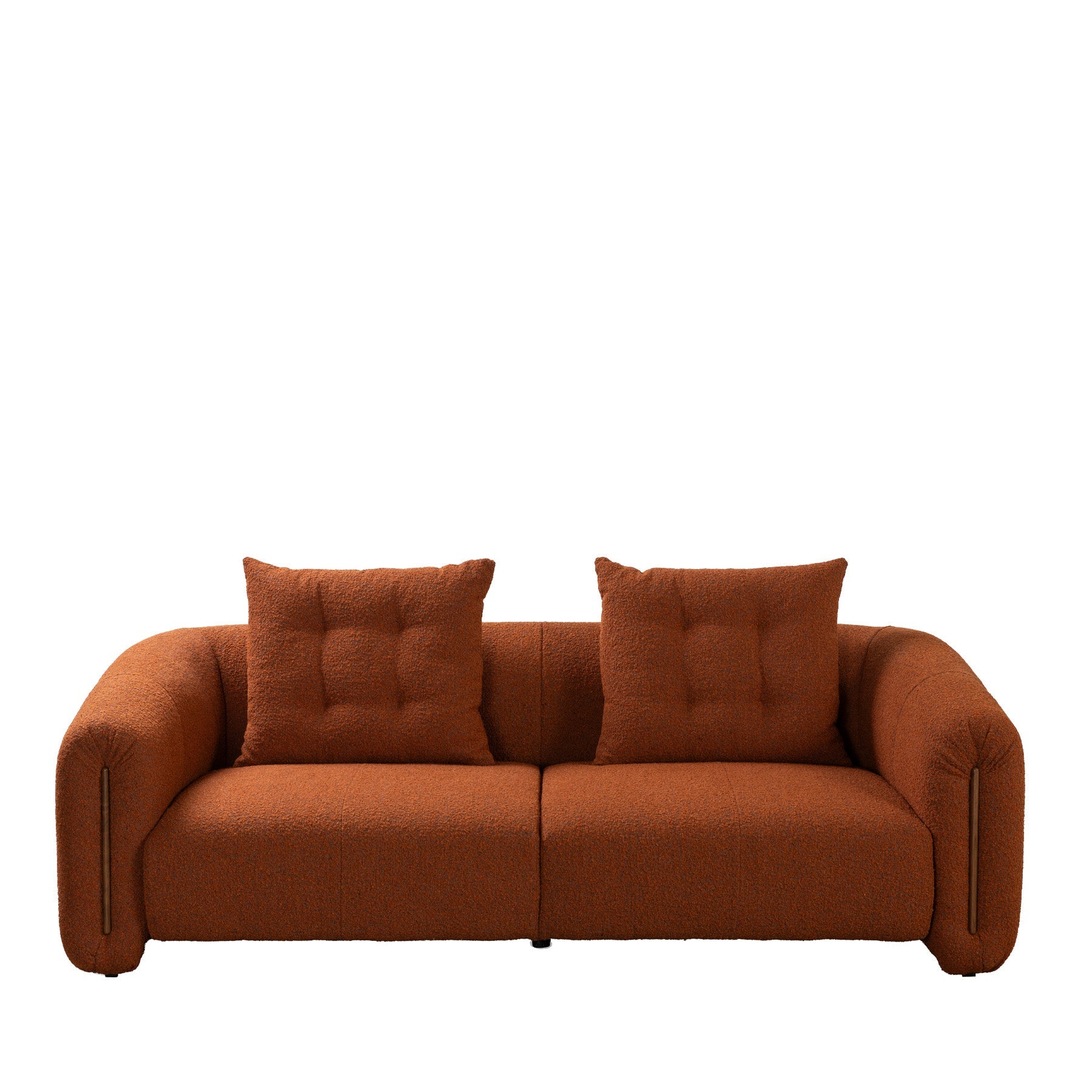Kurva Sofa 3 Seat - Burnt Orange