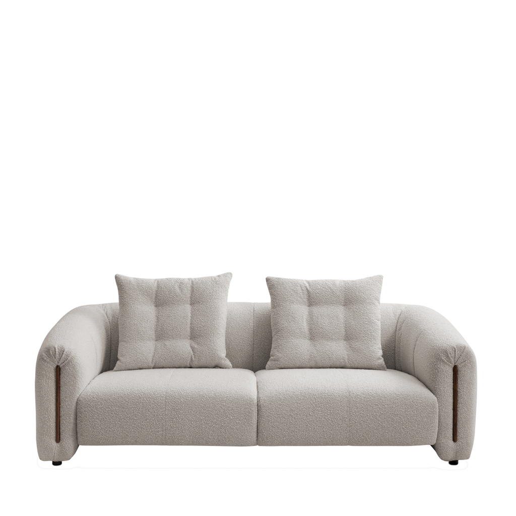 Kurva Sofa 3 Seat - Alabaster