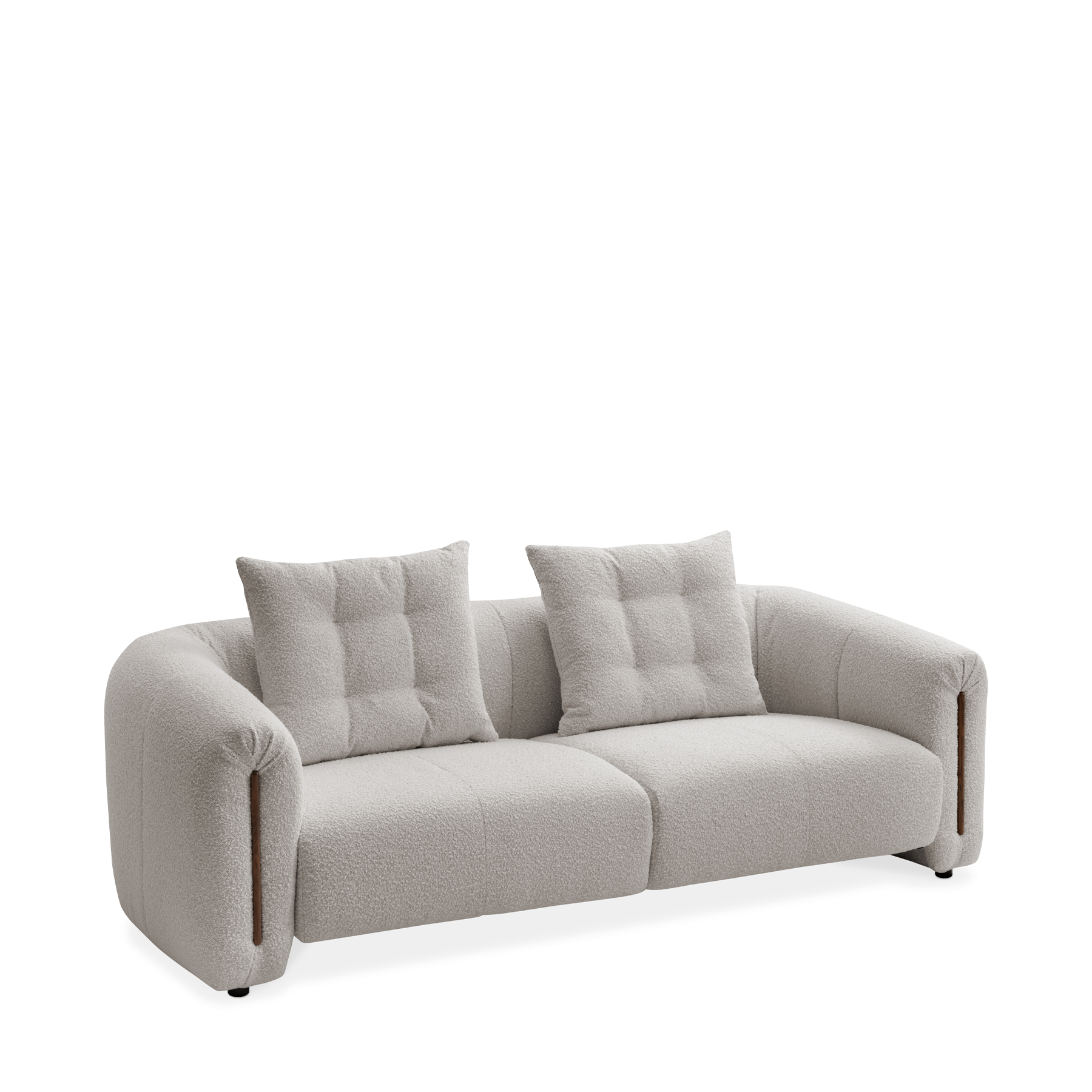 Kurva Sofa 3 Seat - Alabaster